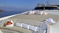Yacht SANJANA -  Bow Seating and sunpads